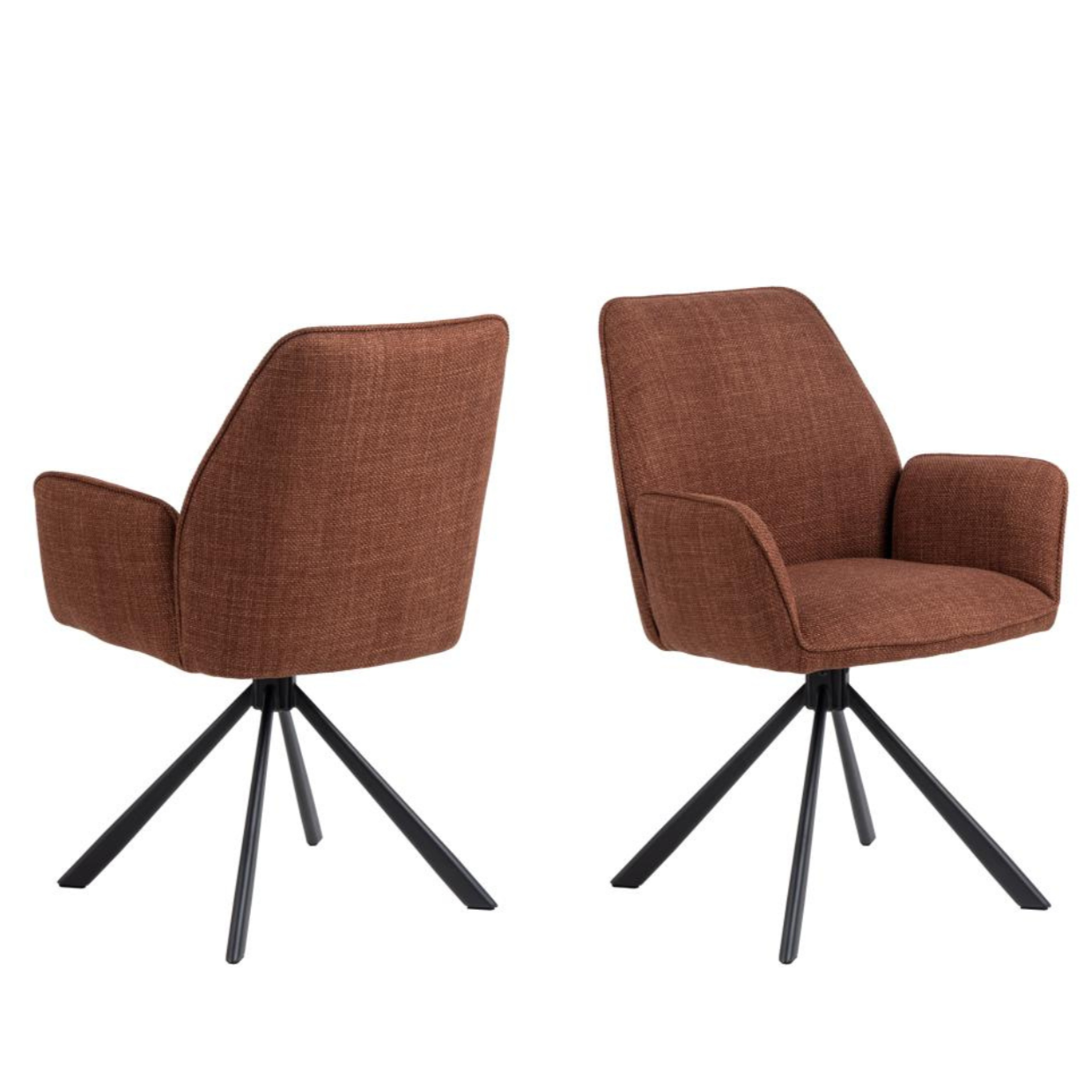 Krēsls Glens 61/63/88 cm terakots - N1 Home