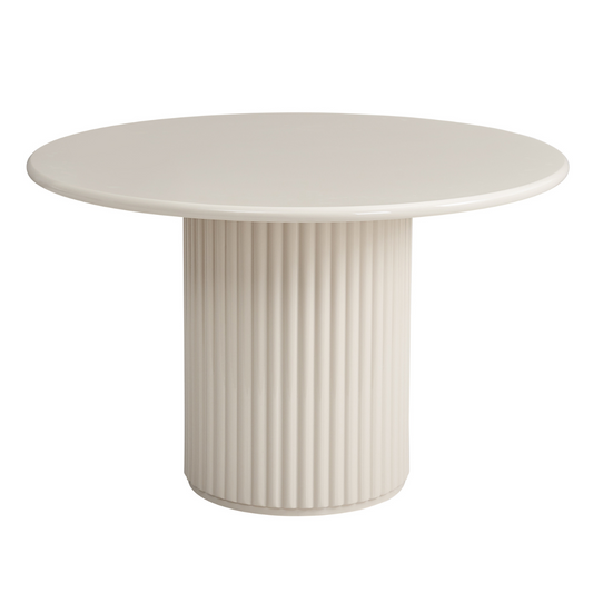 Galds Prino 120/120/76 cm krēms