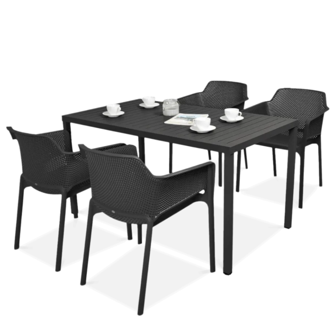 Dārza komplekts Narvi Netli antracits - N1 Home