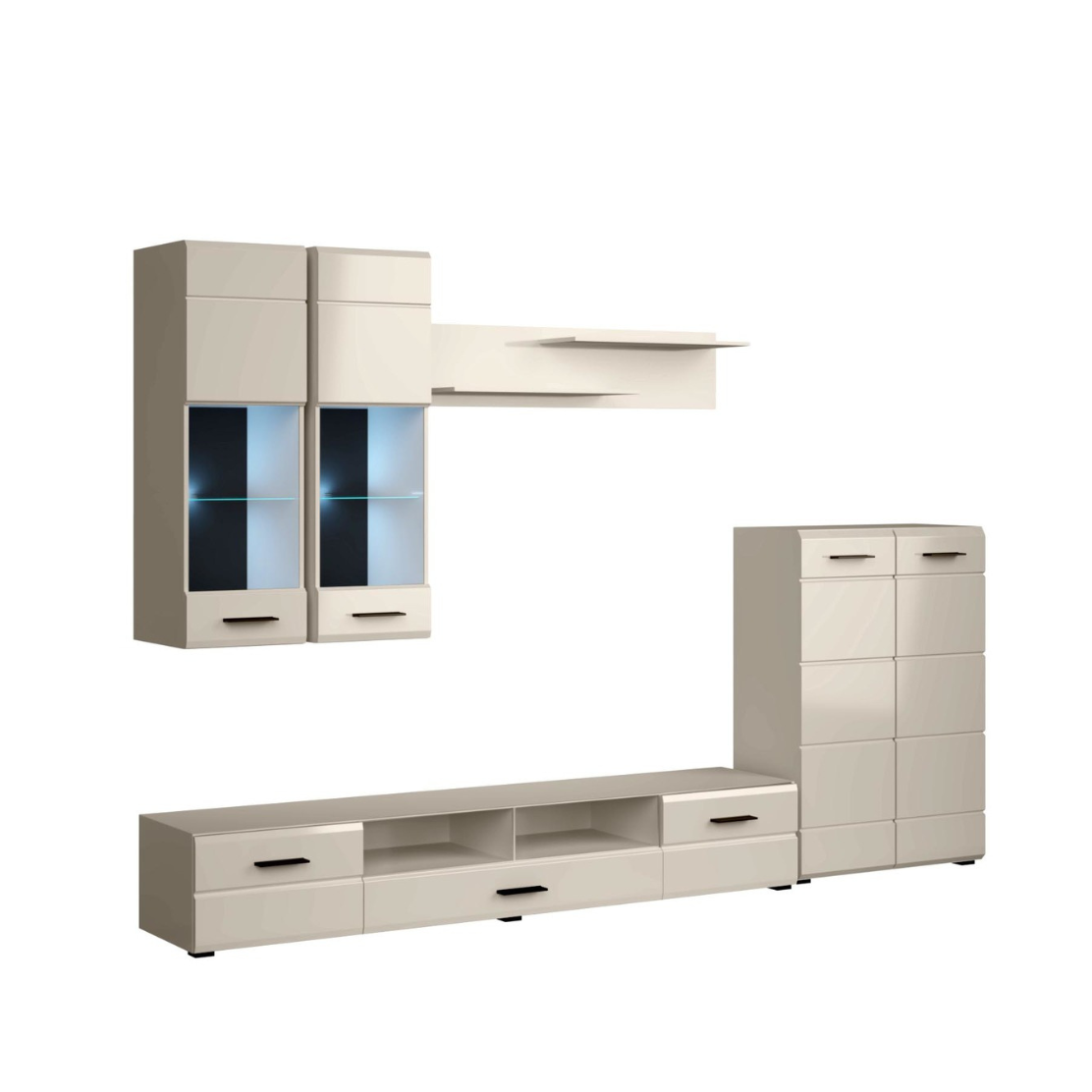 Mēbeļu komplekts Valena 280 cm kašmirs - N1 Home