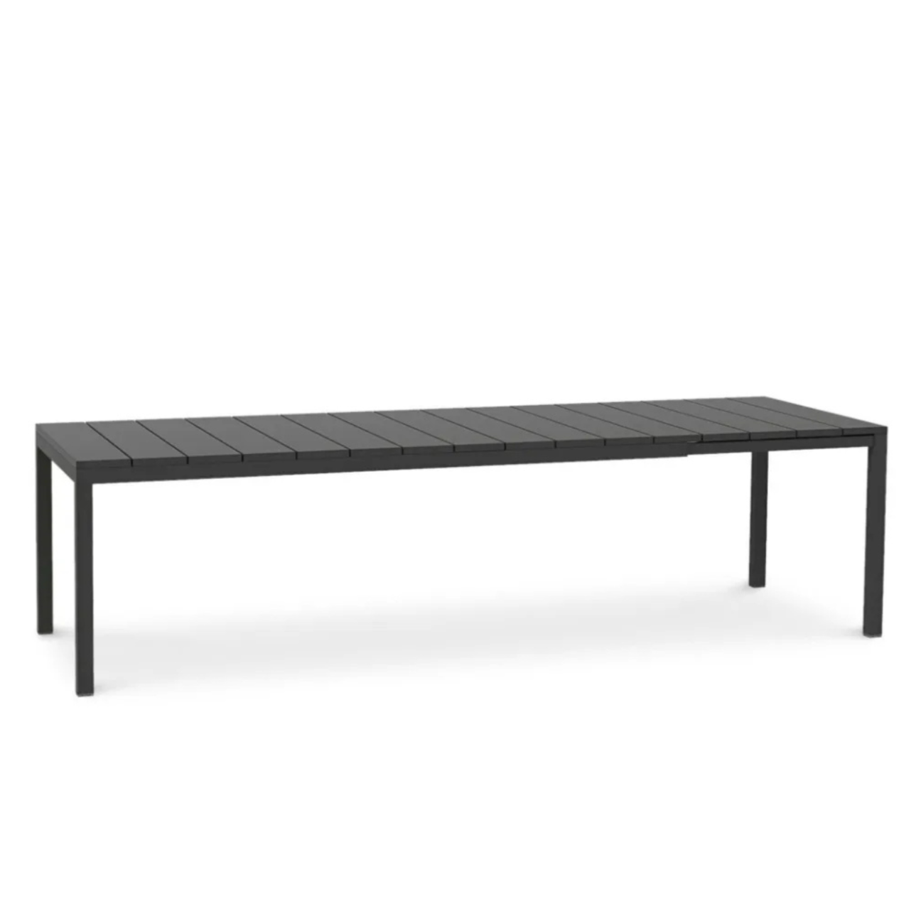 Galds Naro Ri 210/100/76 cm antracīts - N1 Home