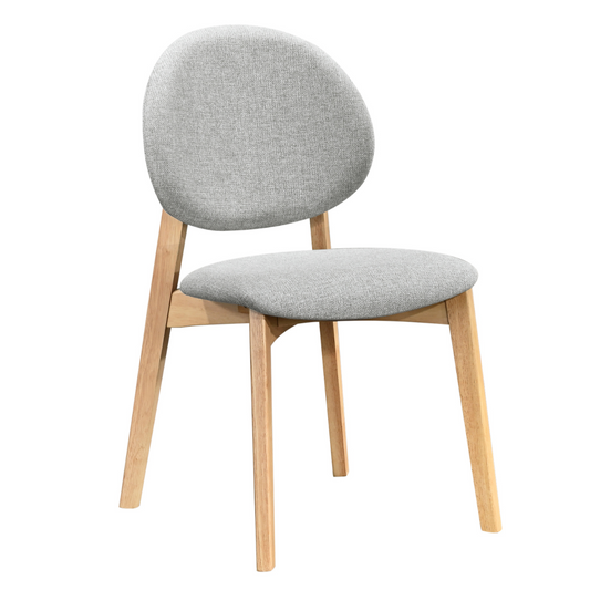 Krēsls Stens 83/47/58 cm gaiši pelēks/ozols - N1 Home