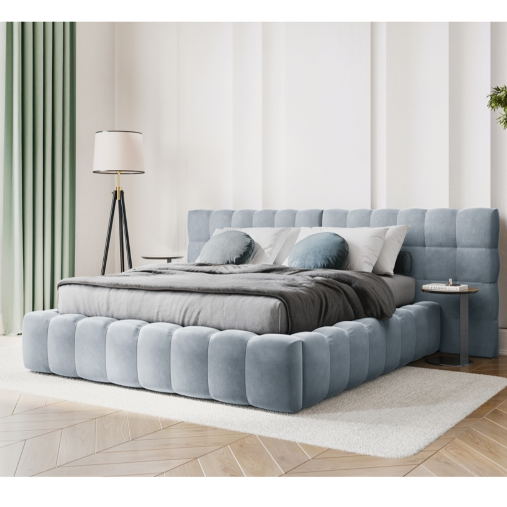 Gulta Bali Cosmopolitan design 140/160/180/200 x 200 cm Blu 06 - N1 Home