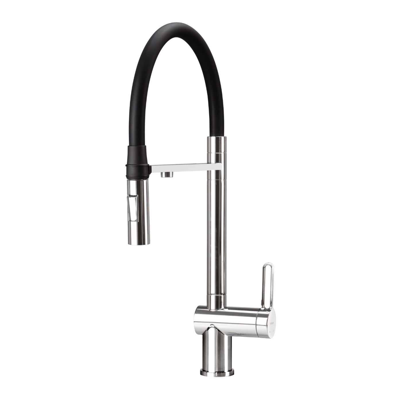 Virtuves jaucējkrāns ar ūdens filtra pieslēgumu un elastīgu snīpi Magnetic 549 mm hroms - N1 Home