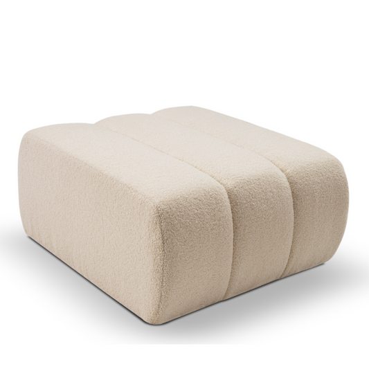 Pufs Baloos 82/41/75 cm bēšs - N1 Home