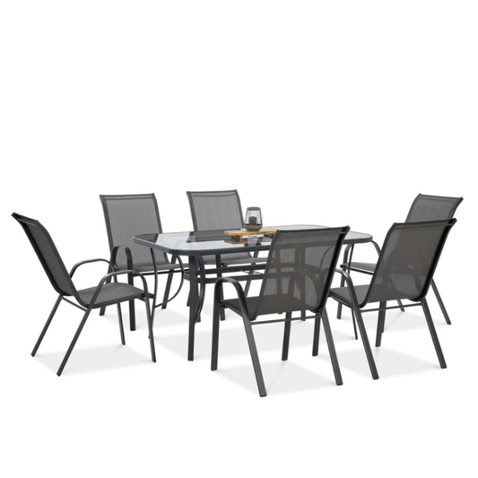 Dārza mēbeles Bologs pelēks - N1 Home