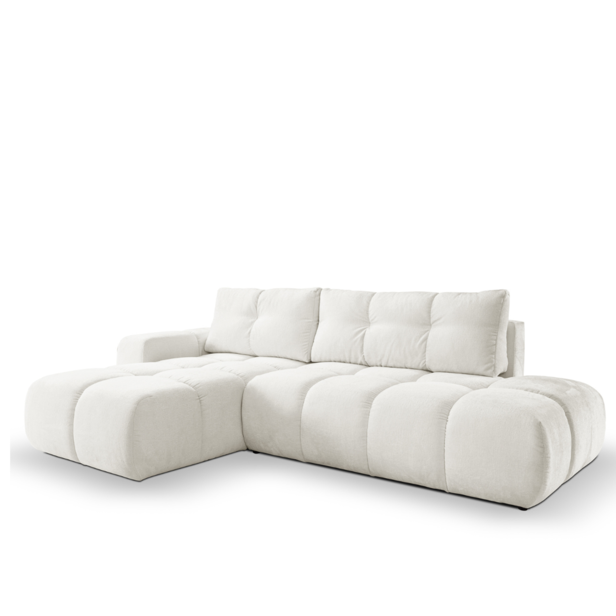 Dīvāns Saks 286/88/177 cm gaiši pelēks - N1 Home