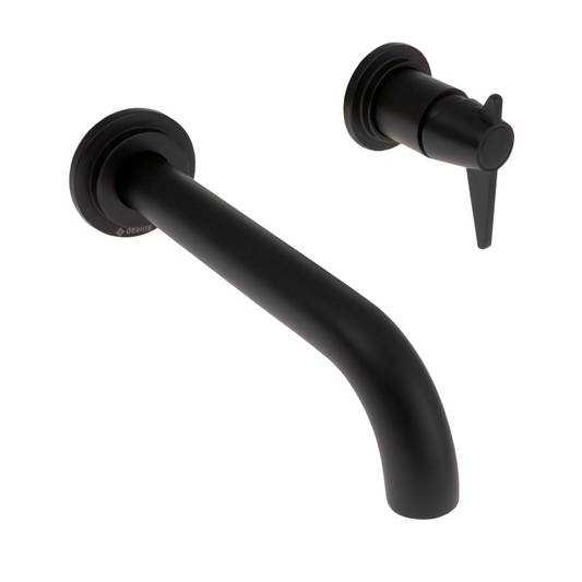 Iebūvēts izlietnes maisītājs - sajaukšanai Temisto 174 mm nero - N1 Home