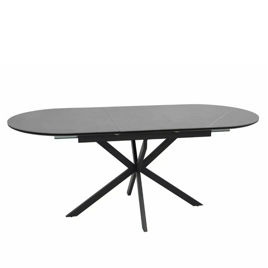 Galds Gastoli 80/140/75 cm pelēks - N1 Home