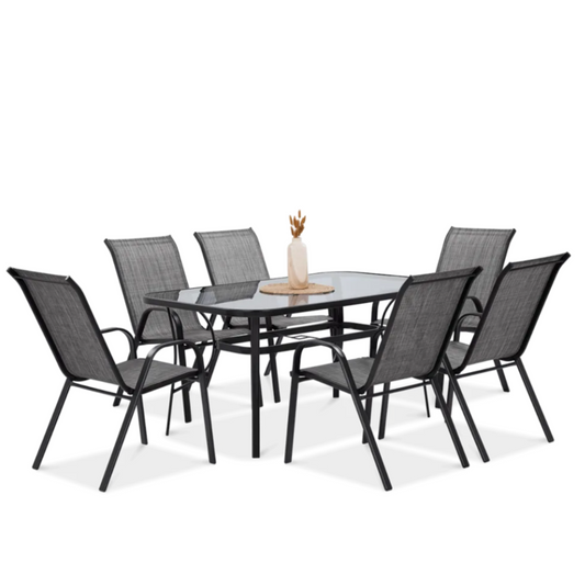 Dārza mēbeles Bologs gaiši pelēks - N1 Home