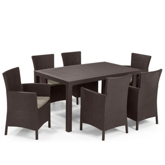 Dārza komplekts Yova  brūns - N1 Home