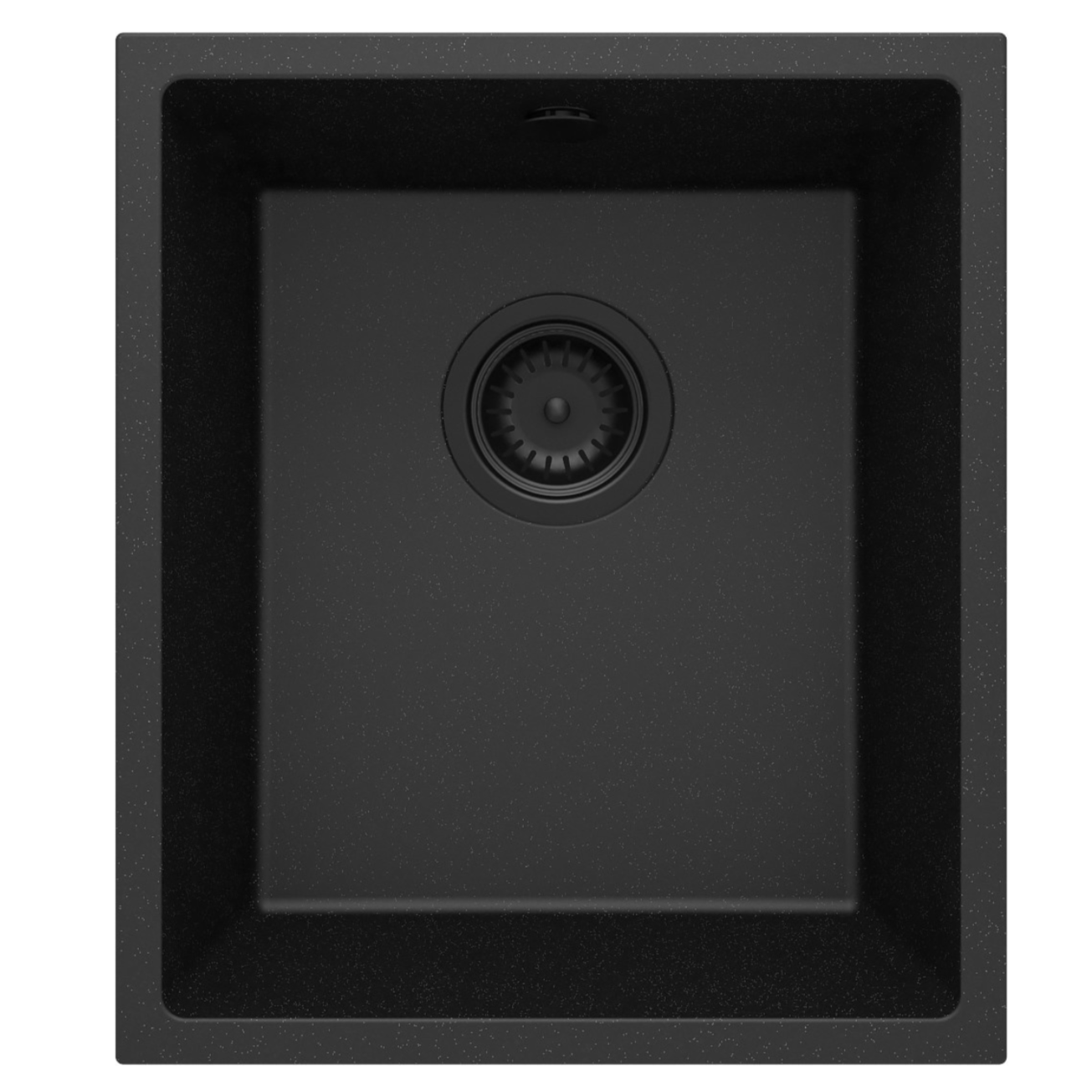 1-bļodas granīta izlietne ar iebūvētu izlietni Corda 380 x 440 x 200 grafīta metālisks - N1 Home