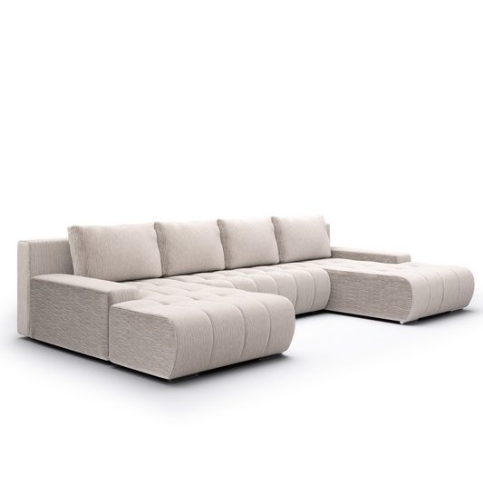 Dīvāns Magli U 85/350/185 cm Poso 100 - N1 Home