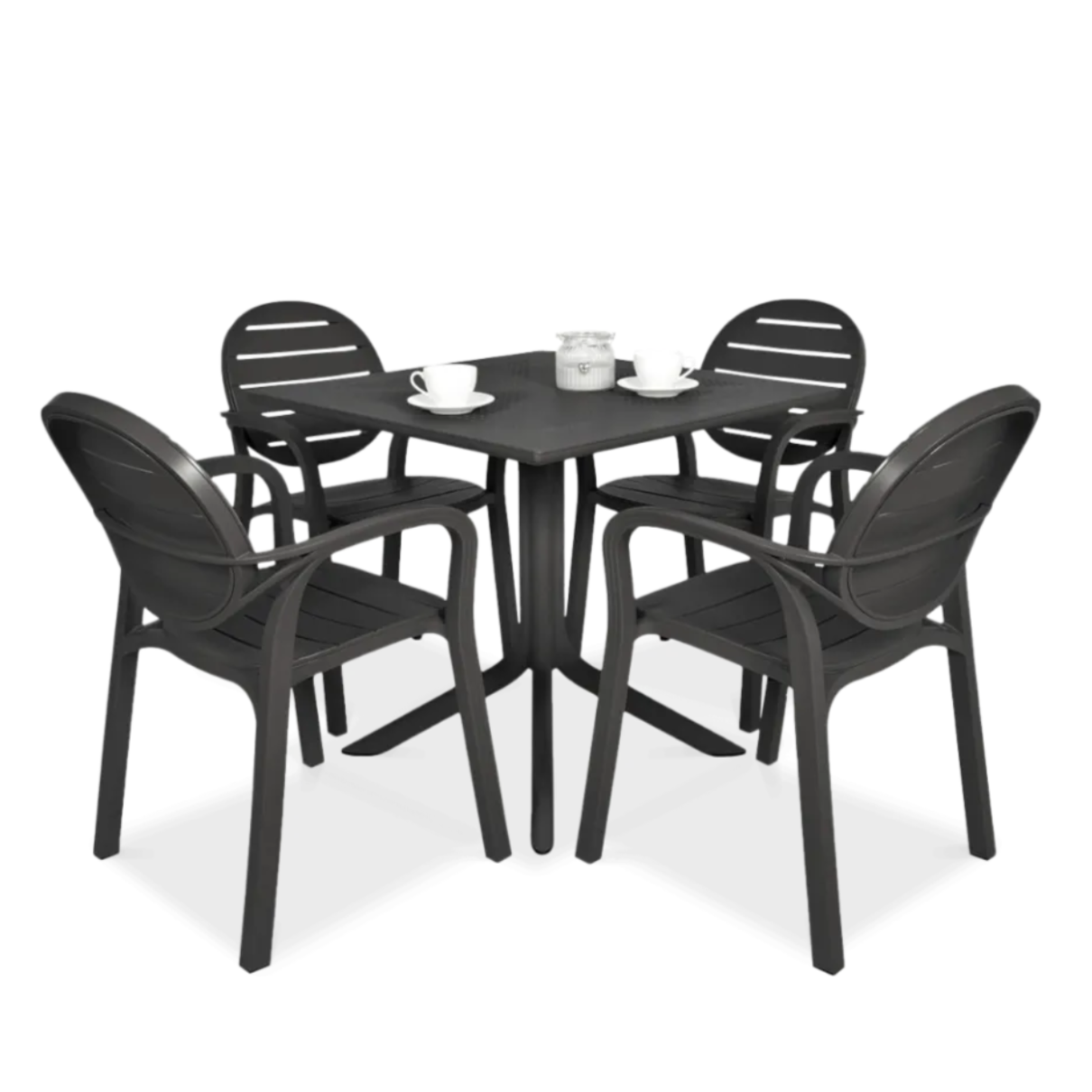 Dārza komplekts Narvi Palmi antracits - N1 Home