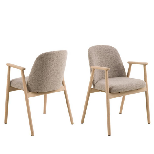 Krēsls Leor 55/57/80 cm bešs - N1 Home