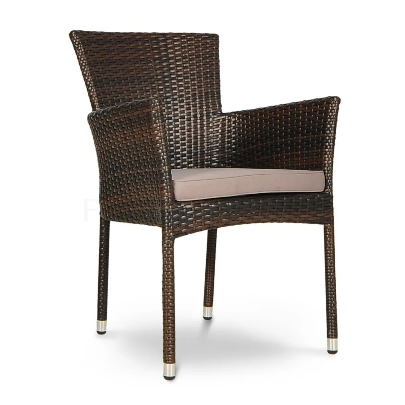 Dārza krēsls Leri 57/62/84 cm brūns - N1 Home