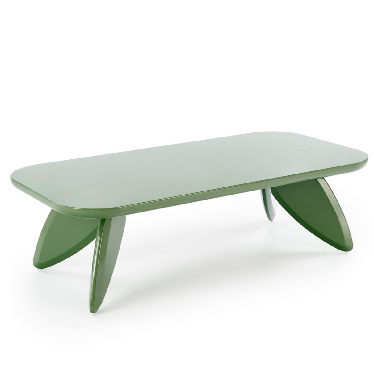 Kafijas galds Soras 120/60/36 cm gaiši zaļa - N1 Home