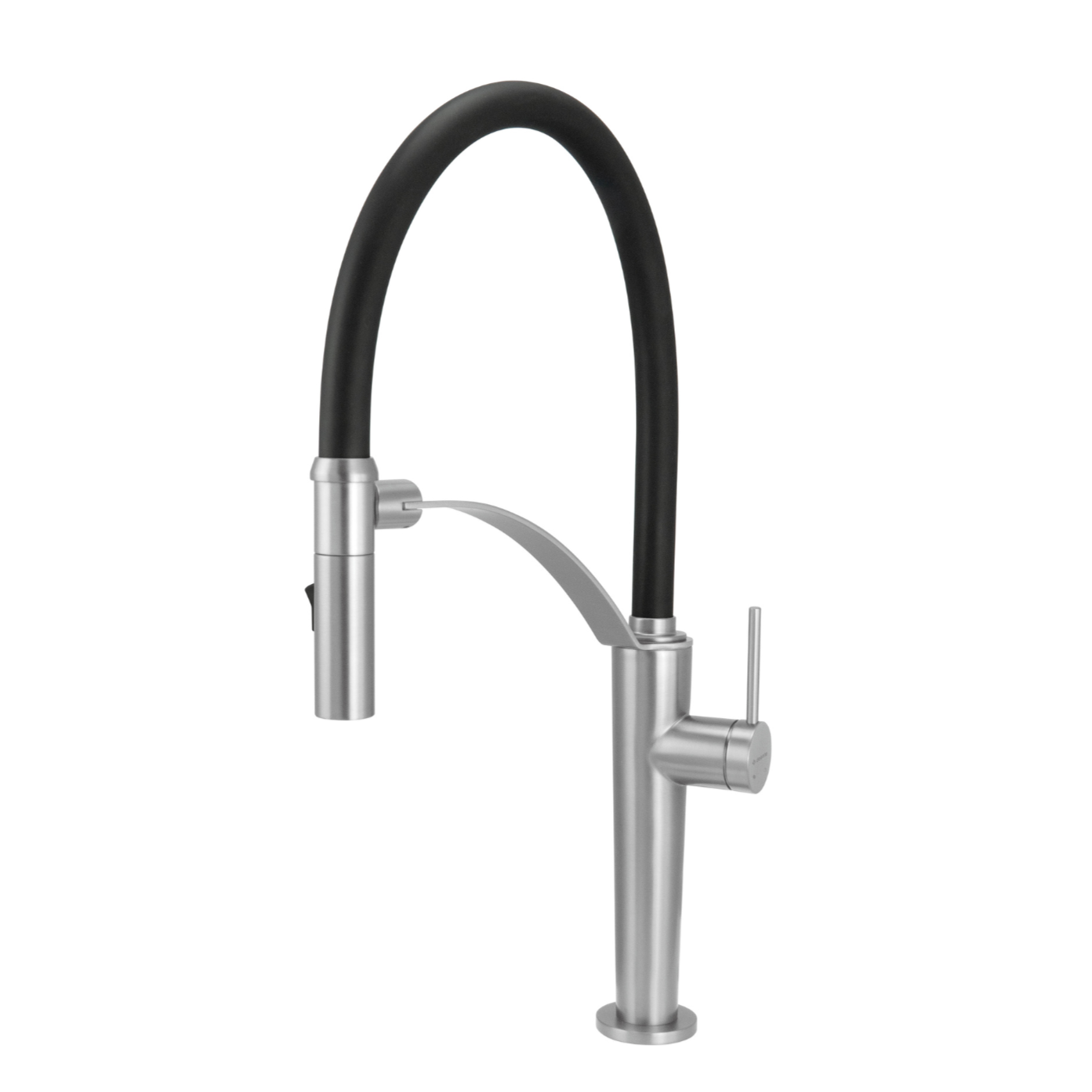 Virtuves maisītājs ar elastīgu snīpi - 2 veidu sprauslas Corda 435 mm matēts tērauds - N1 Home