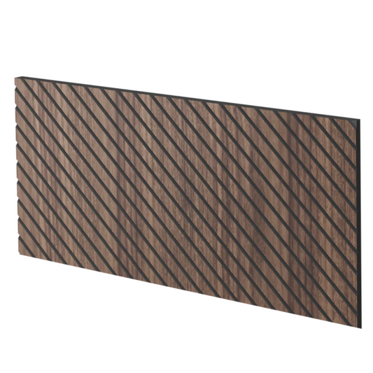 Frēzēti paneļi Dali 60/30 cm Amerikāņu valrieksts