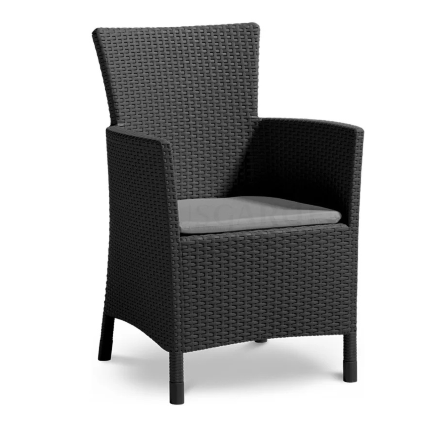 Dārza krēsls Foko Jova 62/60/89 cm grafīts - N1 Home