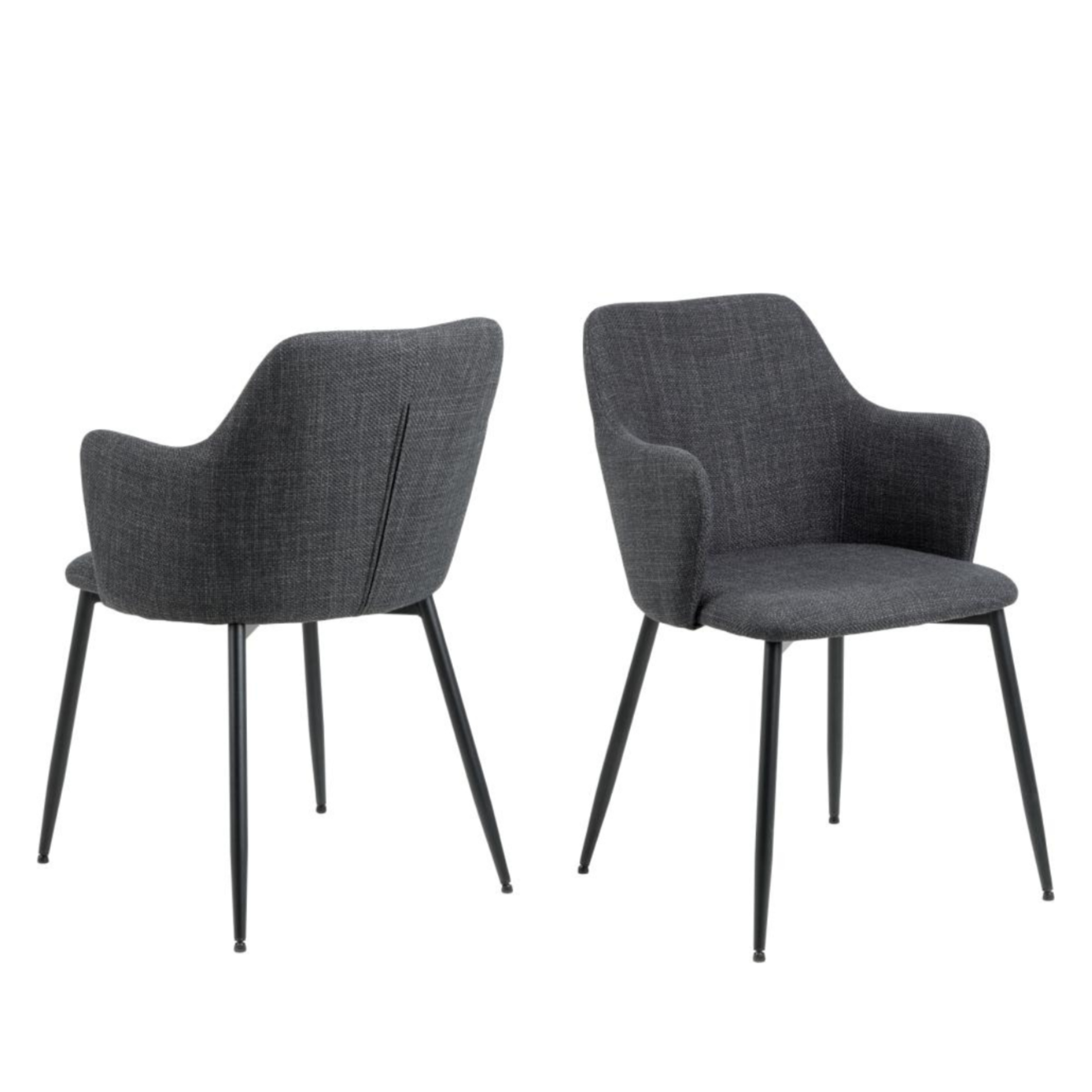 Krēsls Ila 54/60/84 cm tumši pelēks - N1 Home