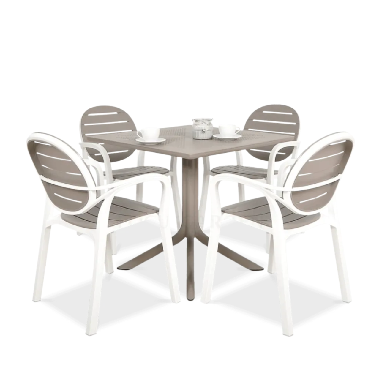 Dārza komplekts Narvi Palmi blanko/tortora - N1 Home