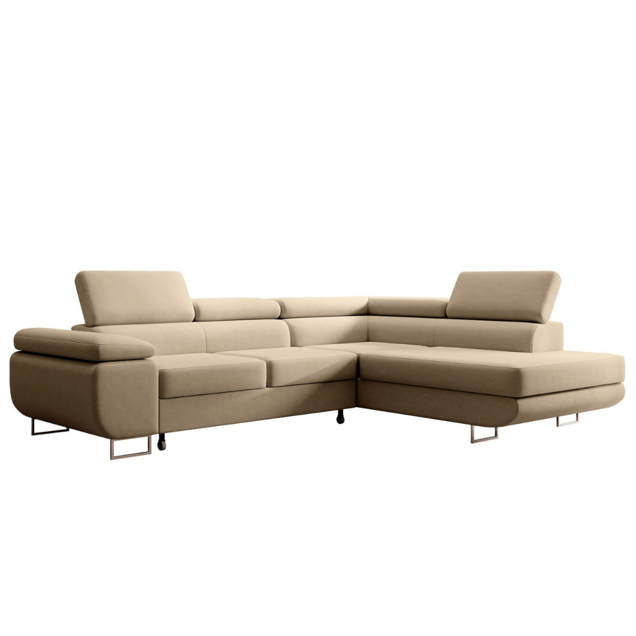 Dīvāns Steva 90/275/203 cm Castel 15 - N1 Home