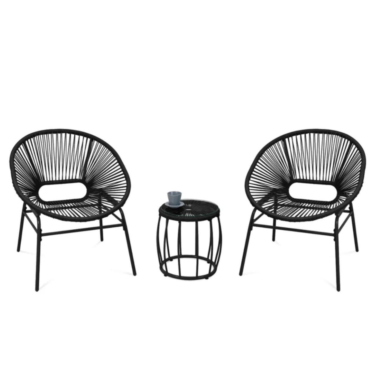 Dārza mēbeles Maja melns - N1 Home