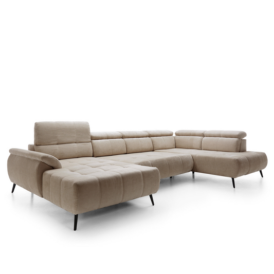 Dīvāns Matio U 98/375/208 cm Aphrodite 03 - N1 Home