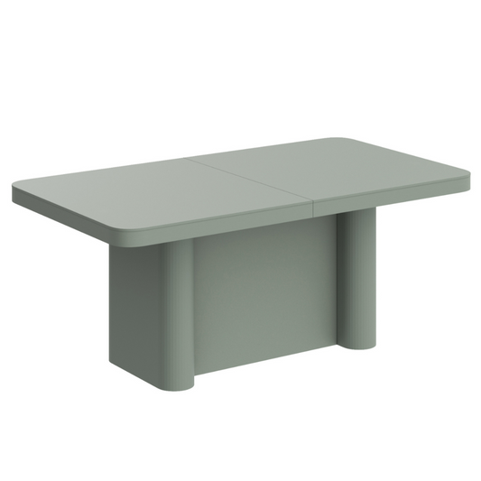 Galds Porto 160-412/100/75 cm zaļs - N1 Home