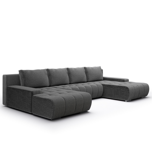 Dīvāns Magli U 85/350/185 cm Poso 60 - N1 Home