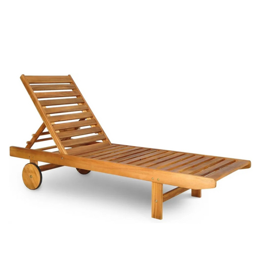 Koka atpūtas krēsls Bahama 192/59/30 cm dabisks - N1 Home