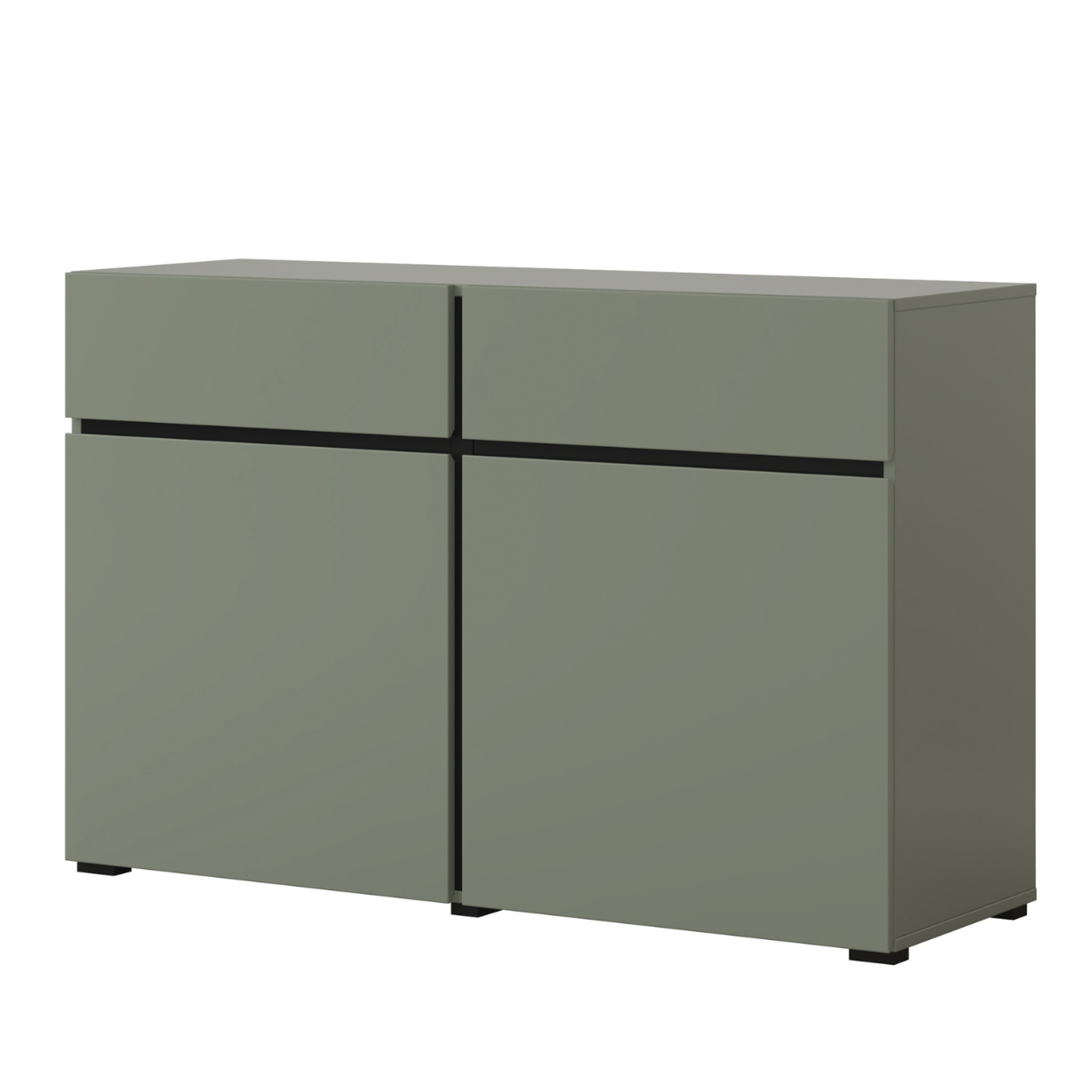 Kumode Kruzat 119/78/40 cm zaļs