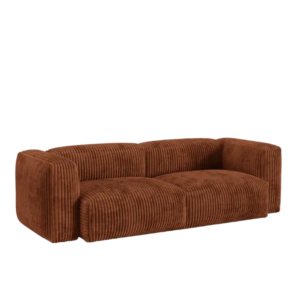 Dīvāns Martina Micadoni 106/90/240 cm Corduroy (Til52) Brick