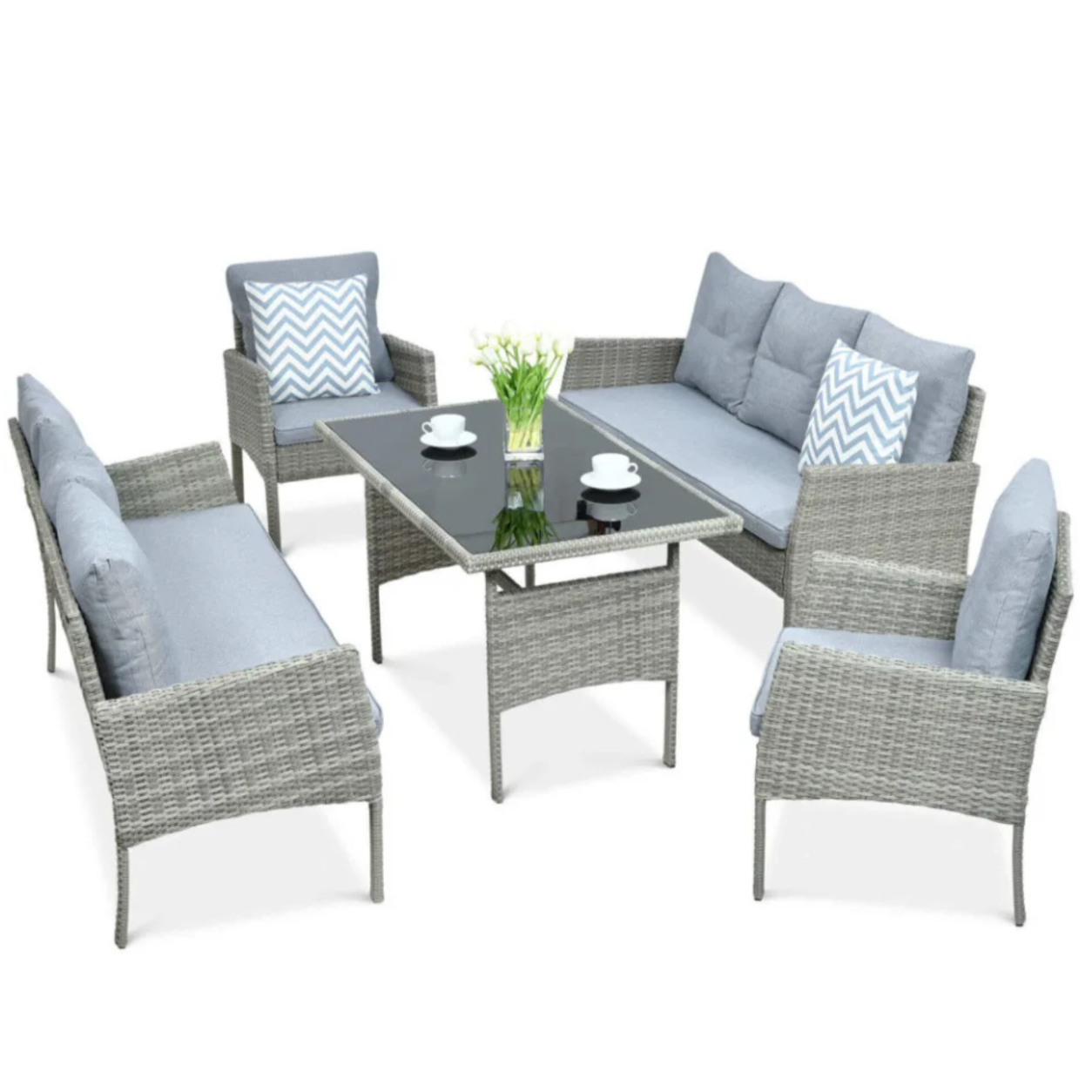 Tehnorotāna komplekts Korti F pelēks - N1 Home