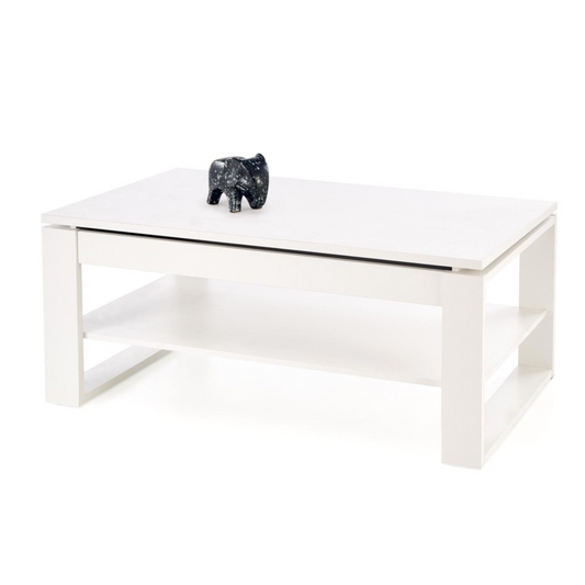 Kafijas galds Bets 114/65-92/50-72 cm balts - N1 Home