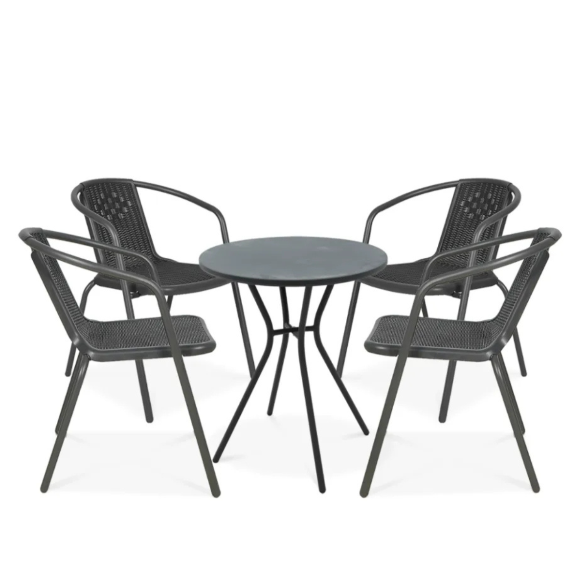 Balkona komplekts Simpy 4+ 1 grafīts - N1 Home