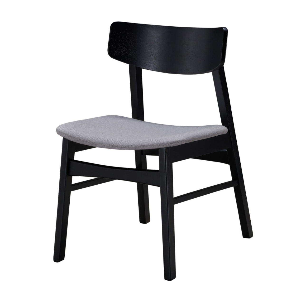 Krēsls Para 77/48/60 cm melns ozols/ gaiši pelēks - N1 Home