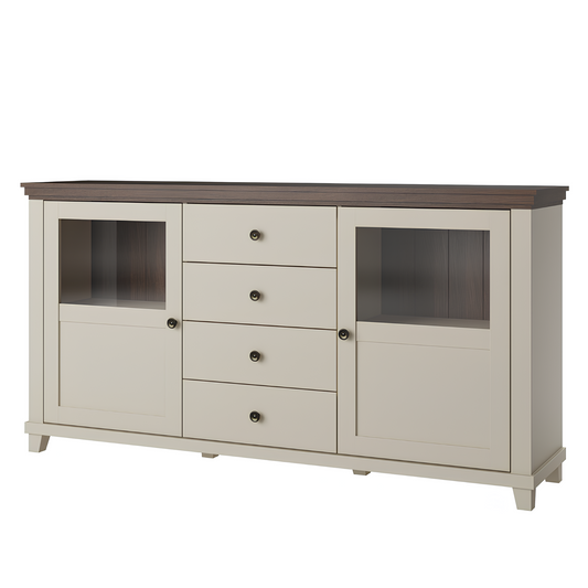 Kumode Evtar 181/42/93 cm kašmirs/Dunin ozols - N1 Home