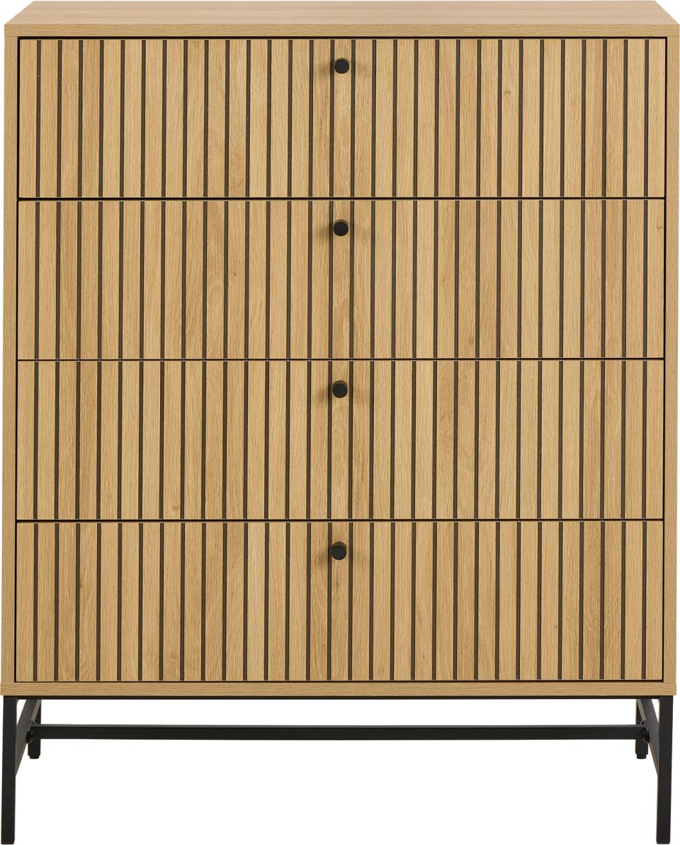 Kumode Alba 80,6x40x100,1 cm ozols - N1 Home