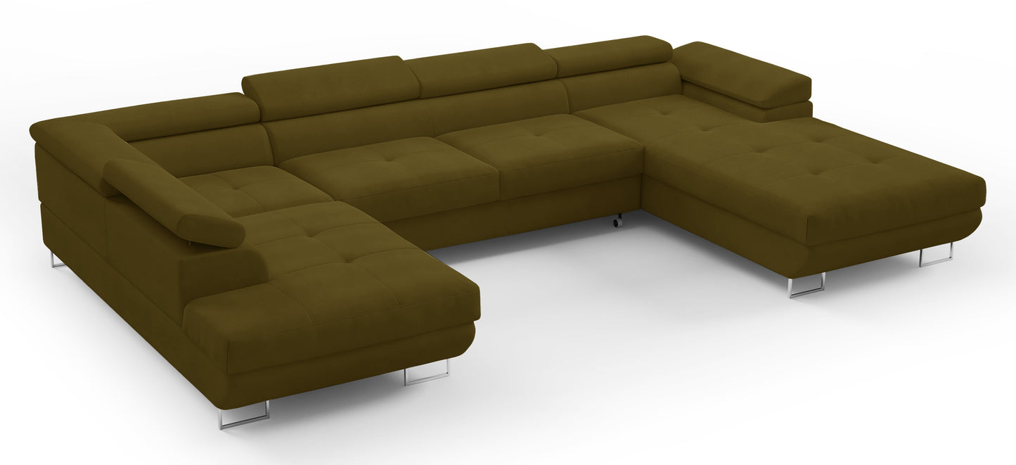 Dīvāns Nola 345/90/205 cm Gerra 45 - N1 Home