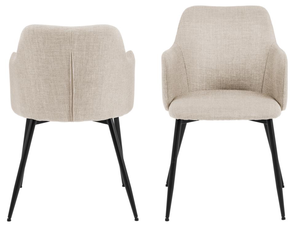 Krēsls Ila 54/60/84 cm bēšs - N1 Home