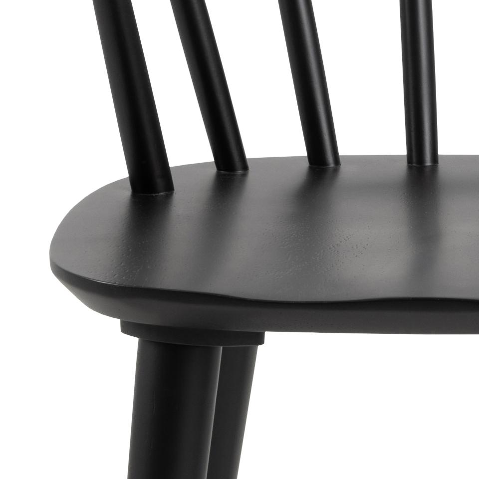 Krēsls Idis 51/51/75 cm melns - N1 Home
