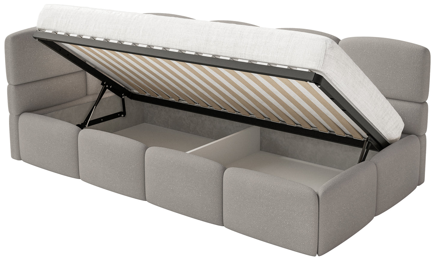 Gulta ar matraci Clod 220/88/110 cm Melody 12