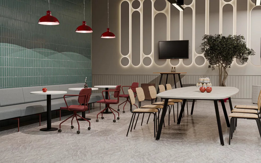 Krēsls Febias ar roku balsts S 53/53/82 cm saplāksnis - N1 Home