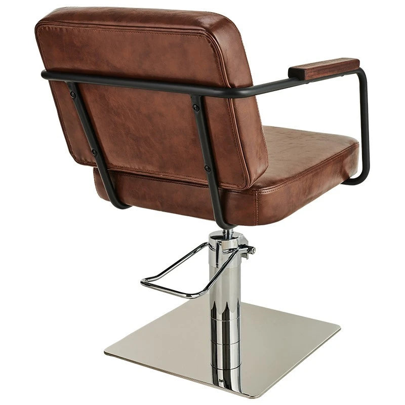 Frizētavas krēsls Enzi 61/50/60 cm gaiši brūns - N1 Home