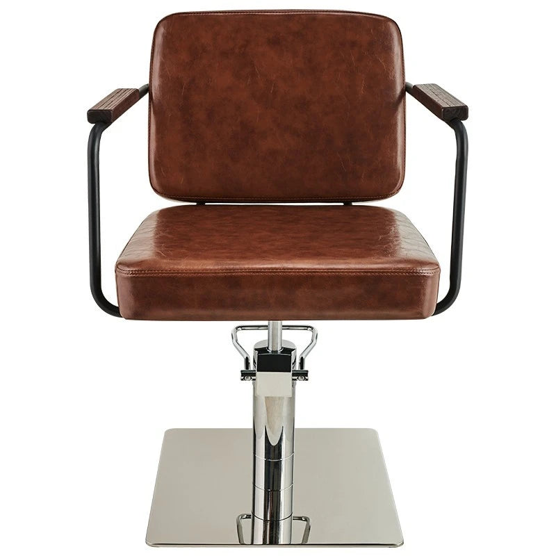 Frizētavas krēsls Enzi 61/50/60 cm gaiši brūns - N1 Home
