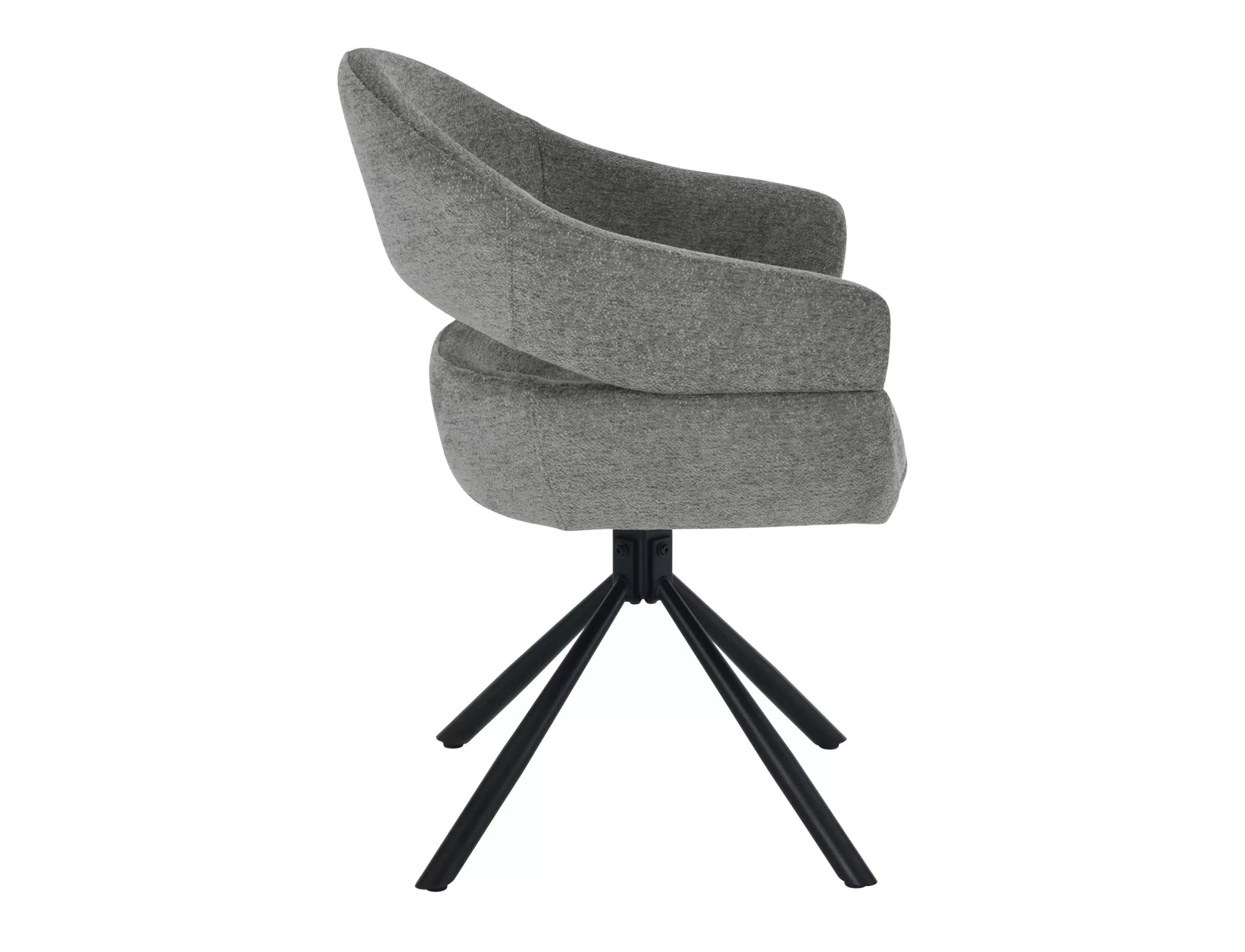 Krēsls Borga 87/50/58 cm tumši pelēks - N1 Home