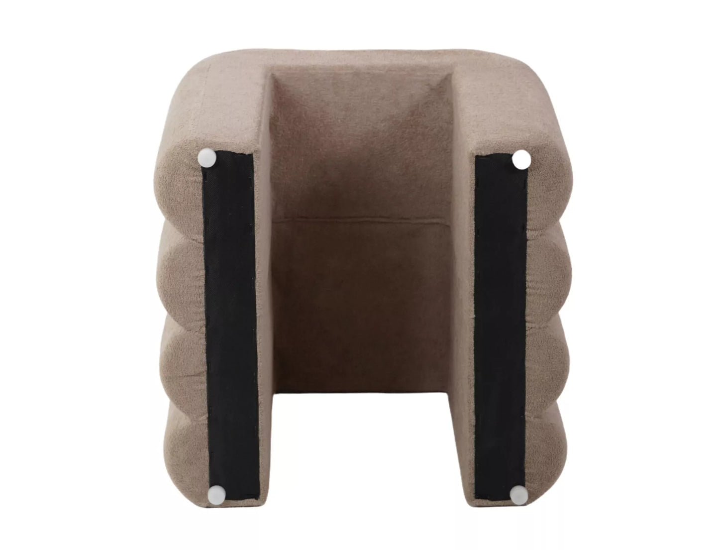 Pufs Tik 38/40/40 cm tumši bēšs - N1 Home