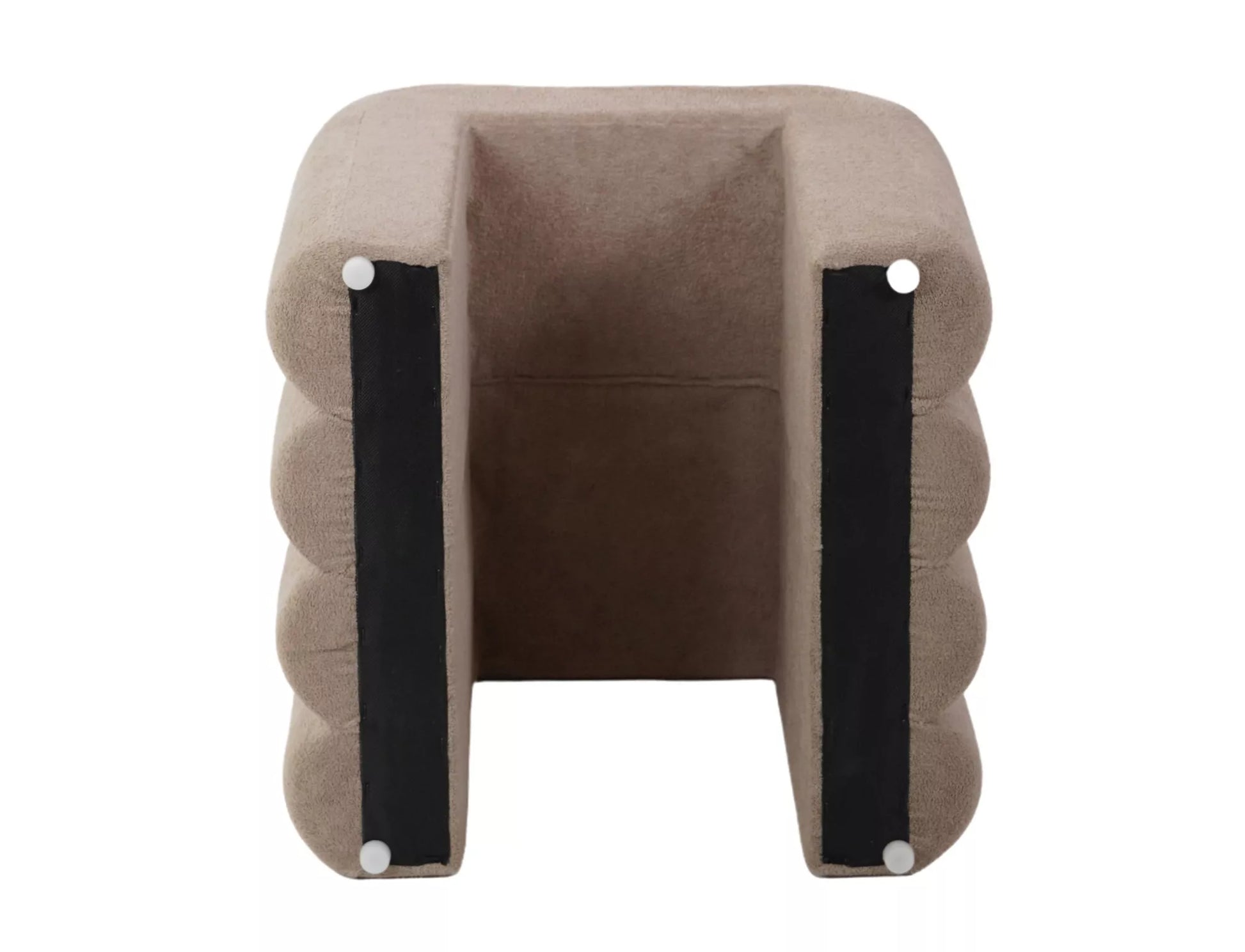 Pufs Tik 38/40/40 cm tumši bēšs - N1 Home